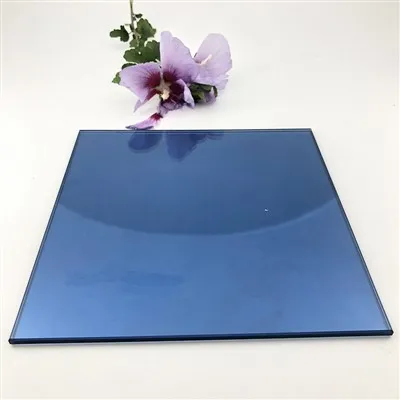 Тъмно синьо флоатно стъкло
